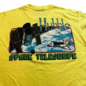 Vintage 1989 rare NASA‎ Hubble Space Telescope long sleeve T-shirt size XL